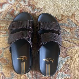 Sam Edelman Eliana Cocoa leather women’s sandals new in box